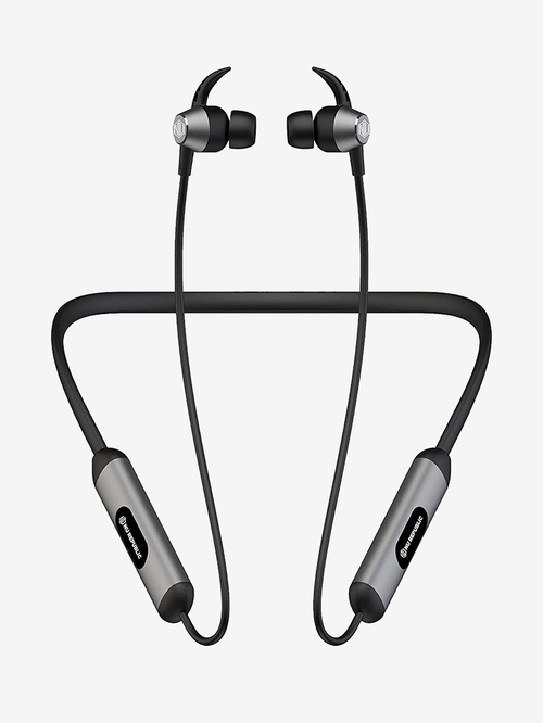 Nu Republic Cosmo X8 Fastcharge Bluetooth Wireless Neckband with X-Bass Upto 24hrs playtime (Grey)