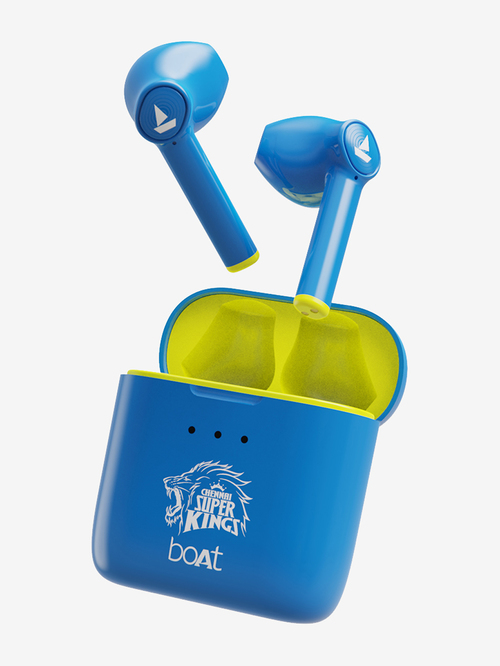 boAt Airdopes 131 T CSK Edition True Wireless Earbuds (Blue)