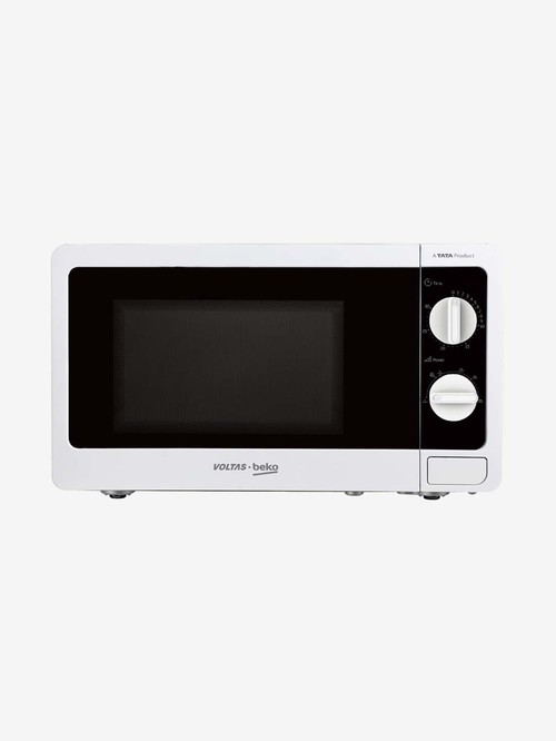 Voltas Beko MS20MPW10 20L 700W Solo Microwave Oven (White)