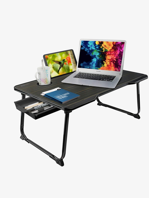 Portronics My Buddy One Plus POR-1191 Portable Laptop Stand (Black)