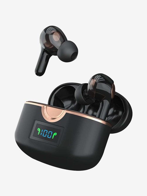 Portronics Harmonics Twins S1 POR-1320 True Wireless Sports Earbuds (Black)