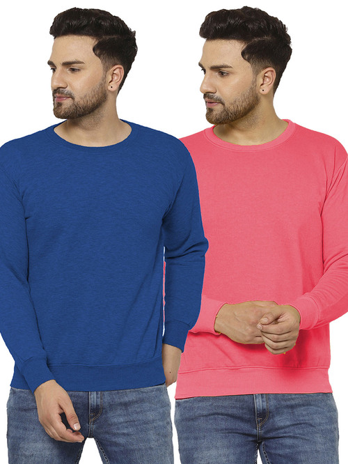 Vimal Jonney Multicolor Regular Fit Sweatshirt - Pack of 2