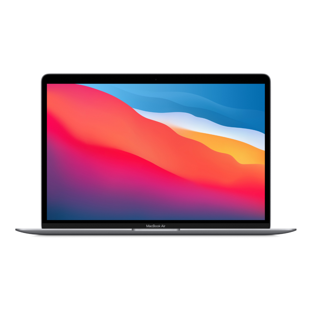 Apple MGN63HN/A MacBook Air  (Apple M1 Chip/ 8GB RAM/ 256GB SSD/ 13.3(33.78 cm) Display/ Integrated Graphics/ mac OS Big Sur/ Space Grey)