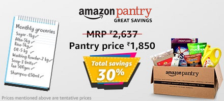 Amazon Pantry Great Savings