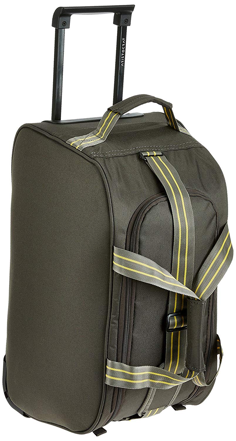 Aristocrat Polyester 54.5 cms Grey Travel Duffle @ Rs 1224