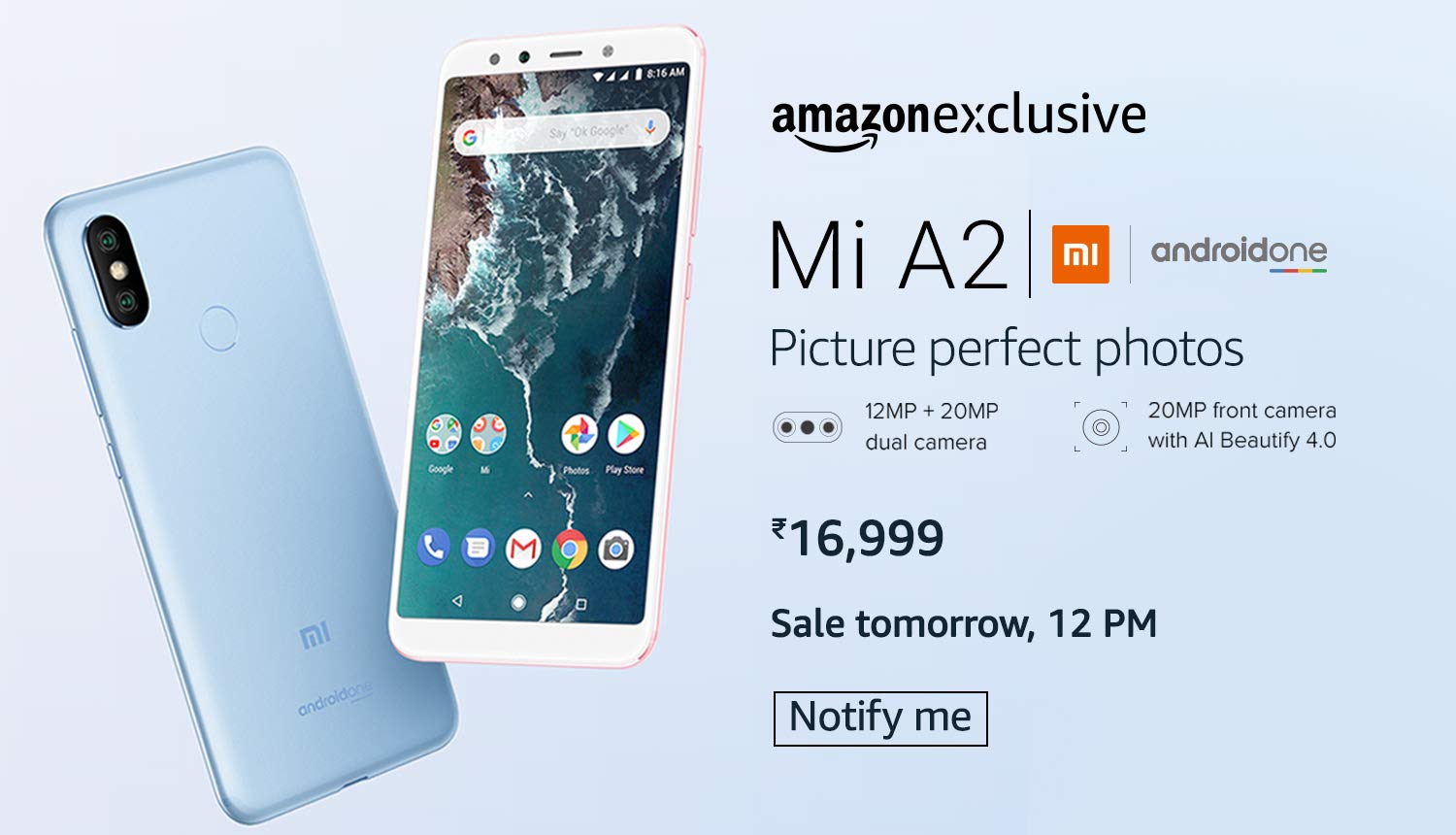 Buy the Mi A2 Smartphone Online at Amazon India