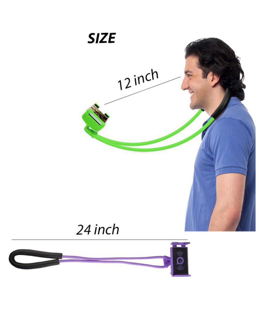 FON 360 Degree Rotation Newest Lazy Hanging Neck Phone Stand Universal Holder 