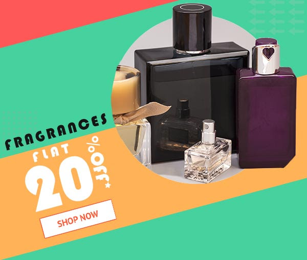 Fragrances for Men Flat 20% off