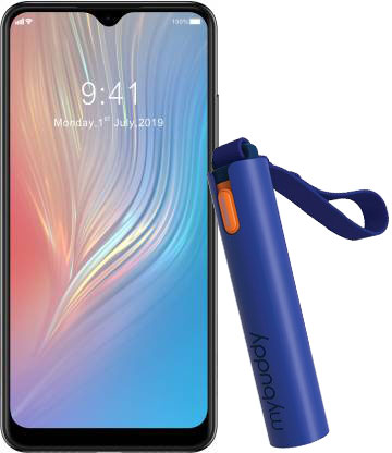 HTC Wildfire X with MyBuddy 