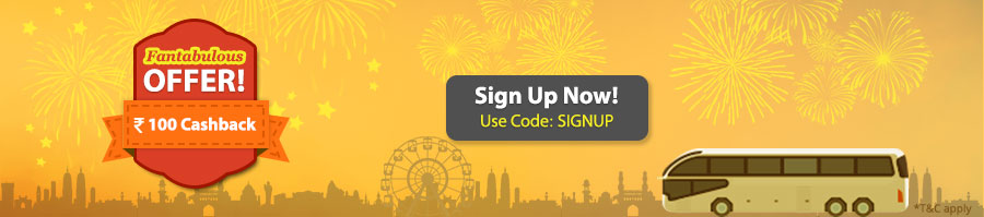 MyBusTickets - Fantabulous Offer!  Rs 100 Cashback 
