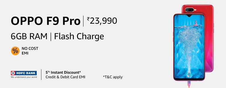 Oppo F9 Pro - 6GB  RAM | Flash Charge