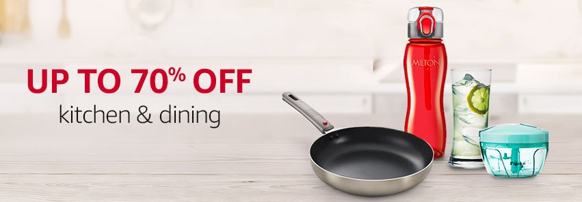 Up to 70% off Kitchen & dining